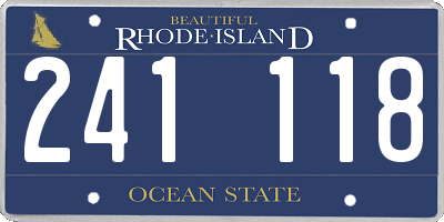 RI license plate 241118