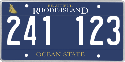 RI license plate 241123