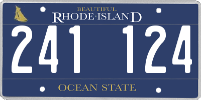 RI license plate 241124
