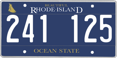 RI license plate 241125