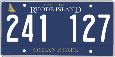 RI license plate 241127