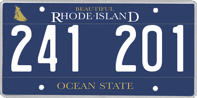 RI license plate 241201