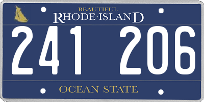 RI license plate 241206