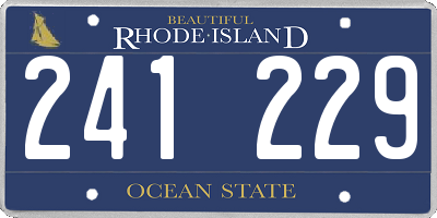 RI license plate 241229