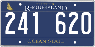 RI license plate 241620