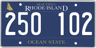 RI license plate 250102
