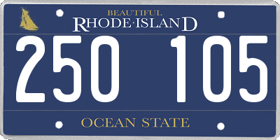 RI license plate 250105
