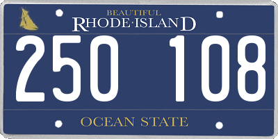 RI license plate 250108