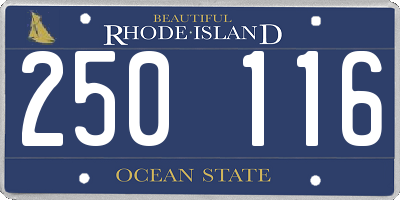 RI license plate 250116