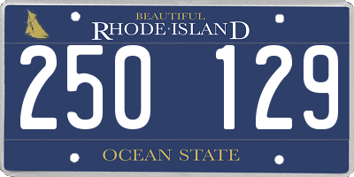 RI license plate 250129