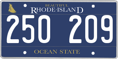 RI license plate 250209