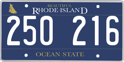 RI license plate 250216