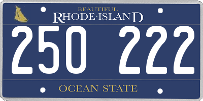 RI license plate 250222
