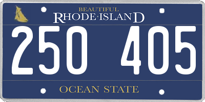 RI license plate 250405
