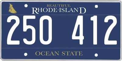 RI license plate 250412