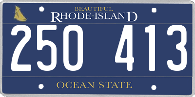 RI license plate 250413
