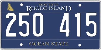 RI license plate 250415