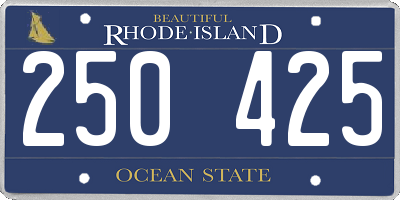 RI license plate 250425
