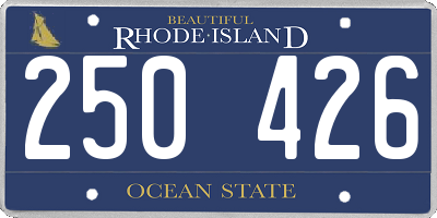 RI license plate 250426