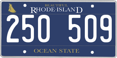 RI license plate 250509