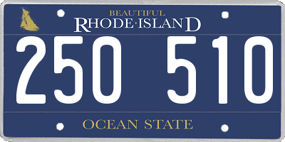 RI license plate 250510