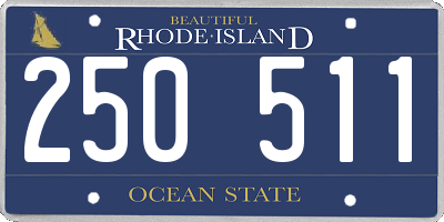RI license plate 250511