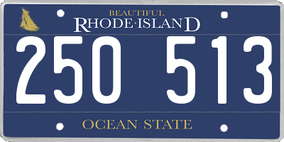 RI license plate 250513