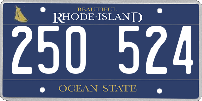 RI license plate 250524
