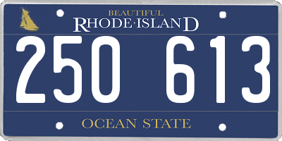 RI license plate 250613