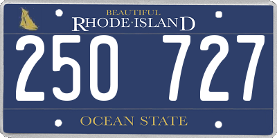 RI license plate 250727