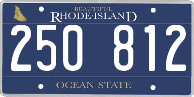 RI license plate 250812