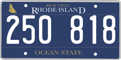 RI license plate 250818