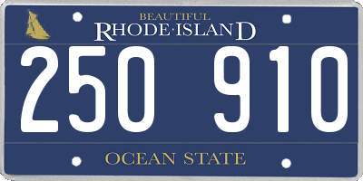 RI license plate 250910