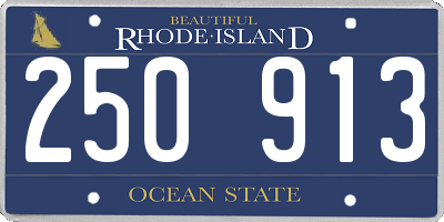 RI license plate 250913