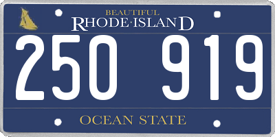 RI license plate 250919