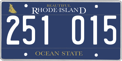 RI license plate 251015