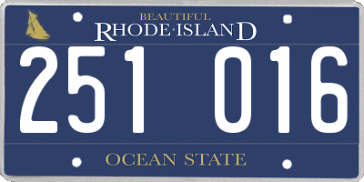 RI license plate 251016