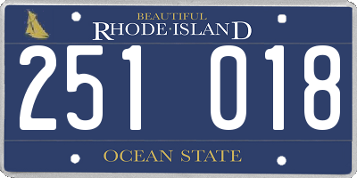 RI license plate 251018