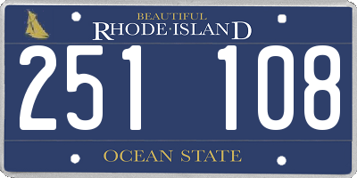 RI license plate 251108