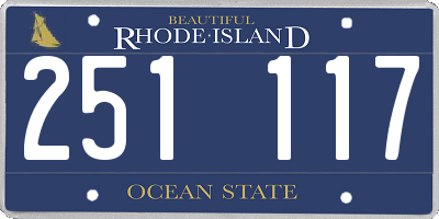 RI license plate 251117