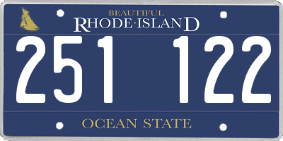 RI license plate 251122