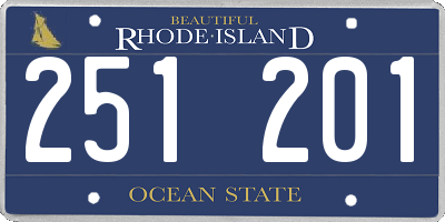 RI license plate 251201