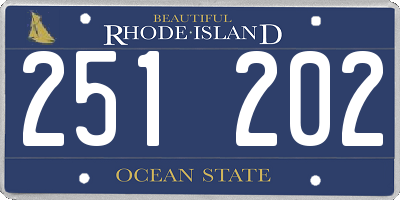 RI license plate 251202