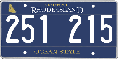 RI license plate 251215