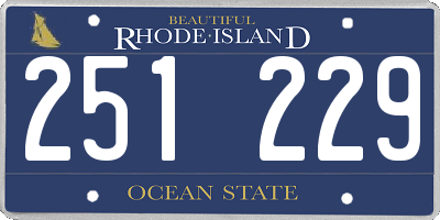 RI license plate 251229