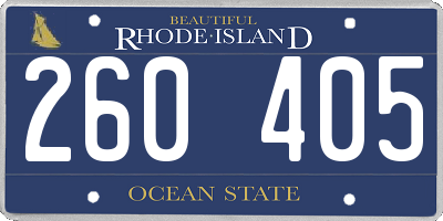 RI license plate 260405