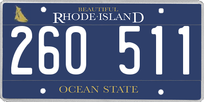 RI license plate 260511