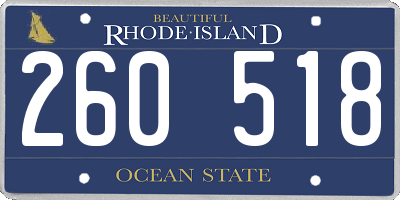 RI license plate 260518