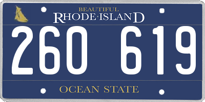 RI license plate 260619