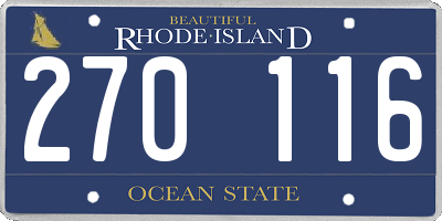 RI license plate 270116